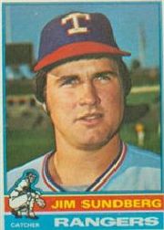 1976 Topps Baseball Cards      226     Jim Sundberg